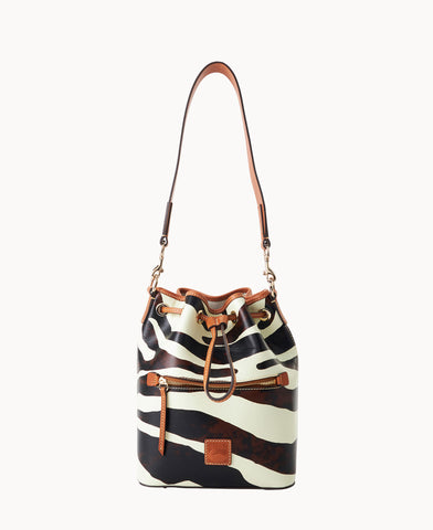 Zebra Leather Drawstring – ILoveDooney
