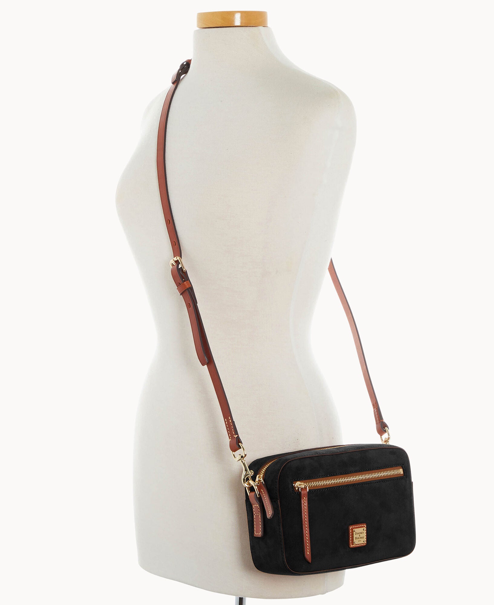 Suede Camera Zip Crossbody – ILoveDooney