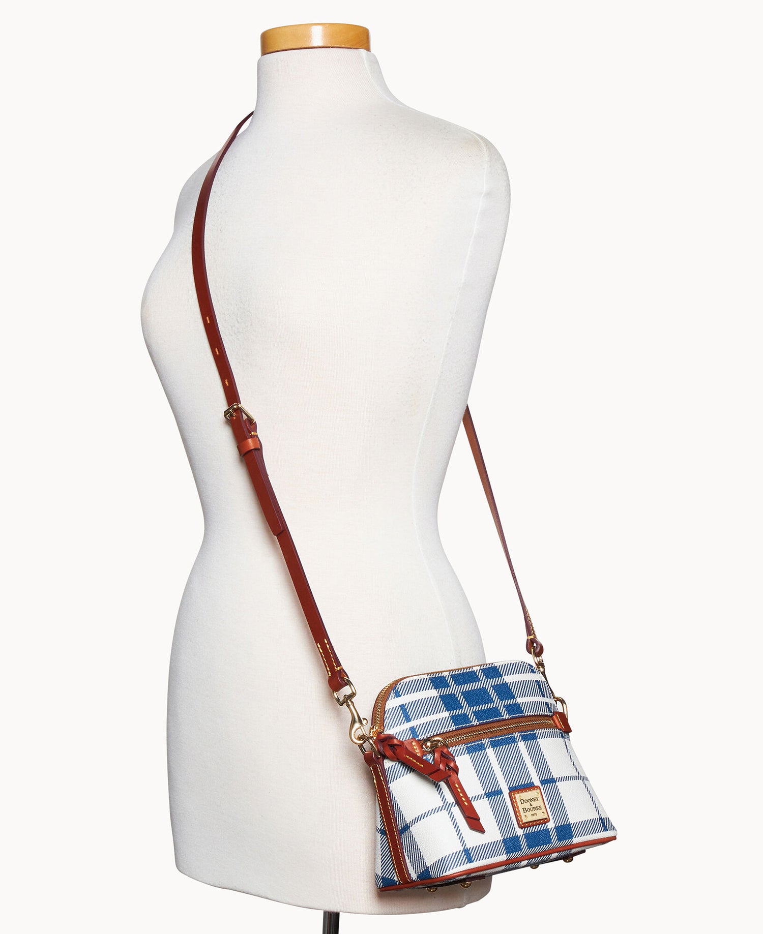 Oxford Domed Crossbody