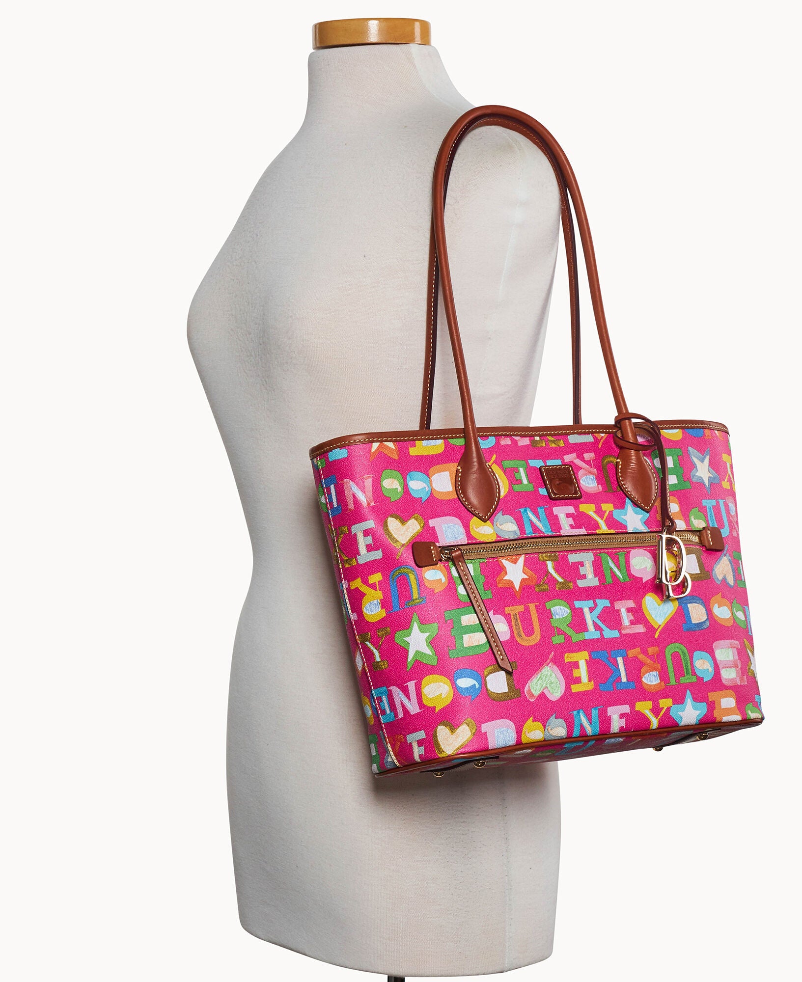 Doodle II Coated Cotton Tote – ILoveDooney
