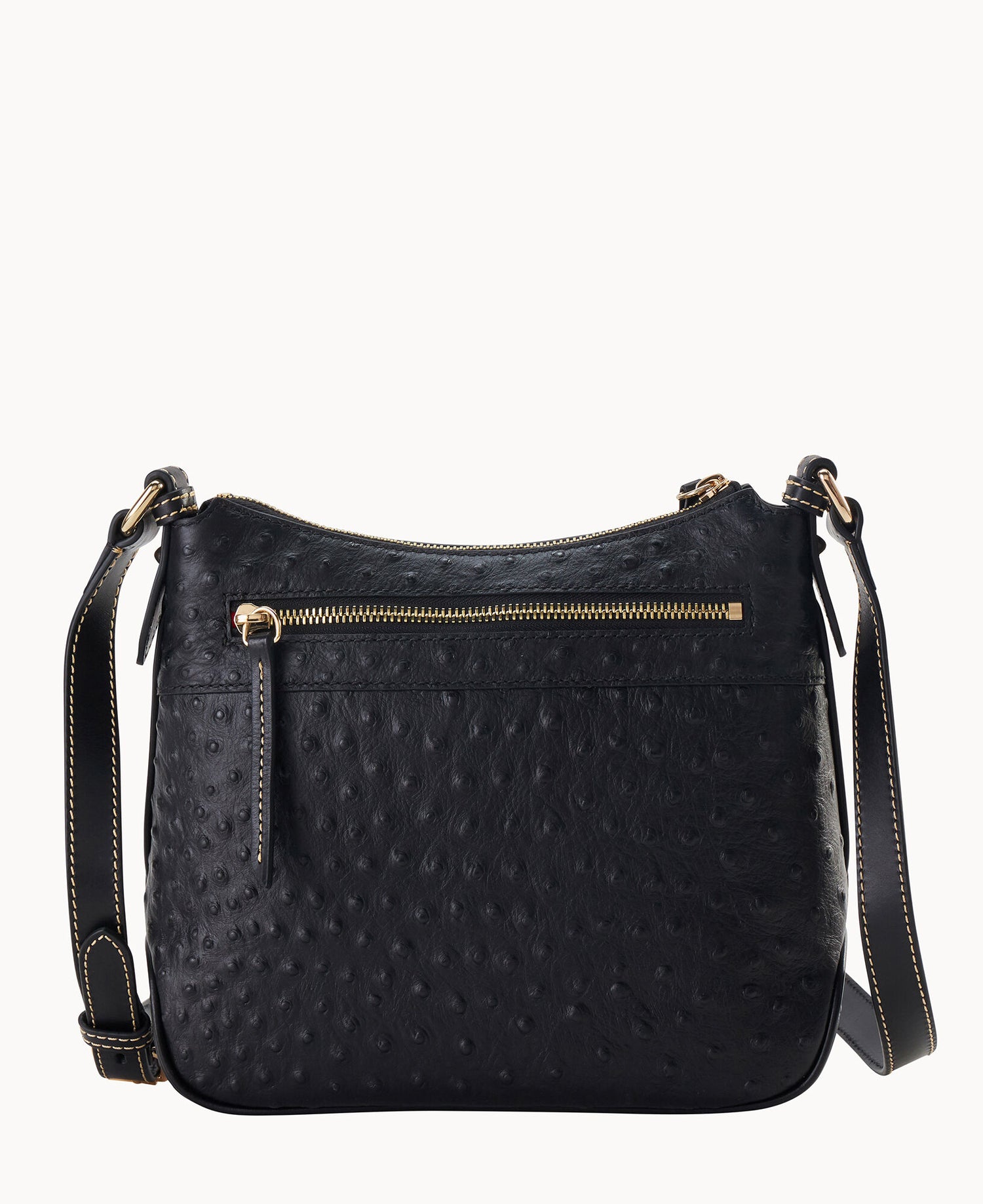 Ostrich Crossbody Hobo