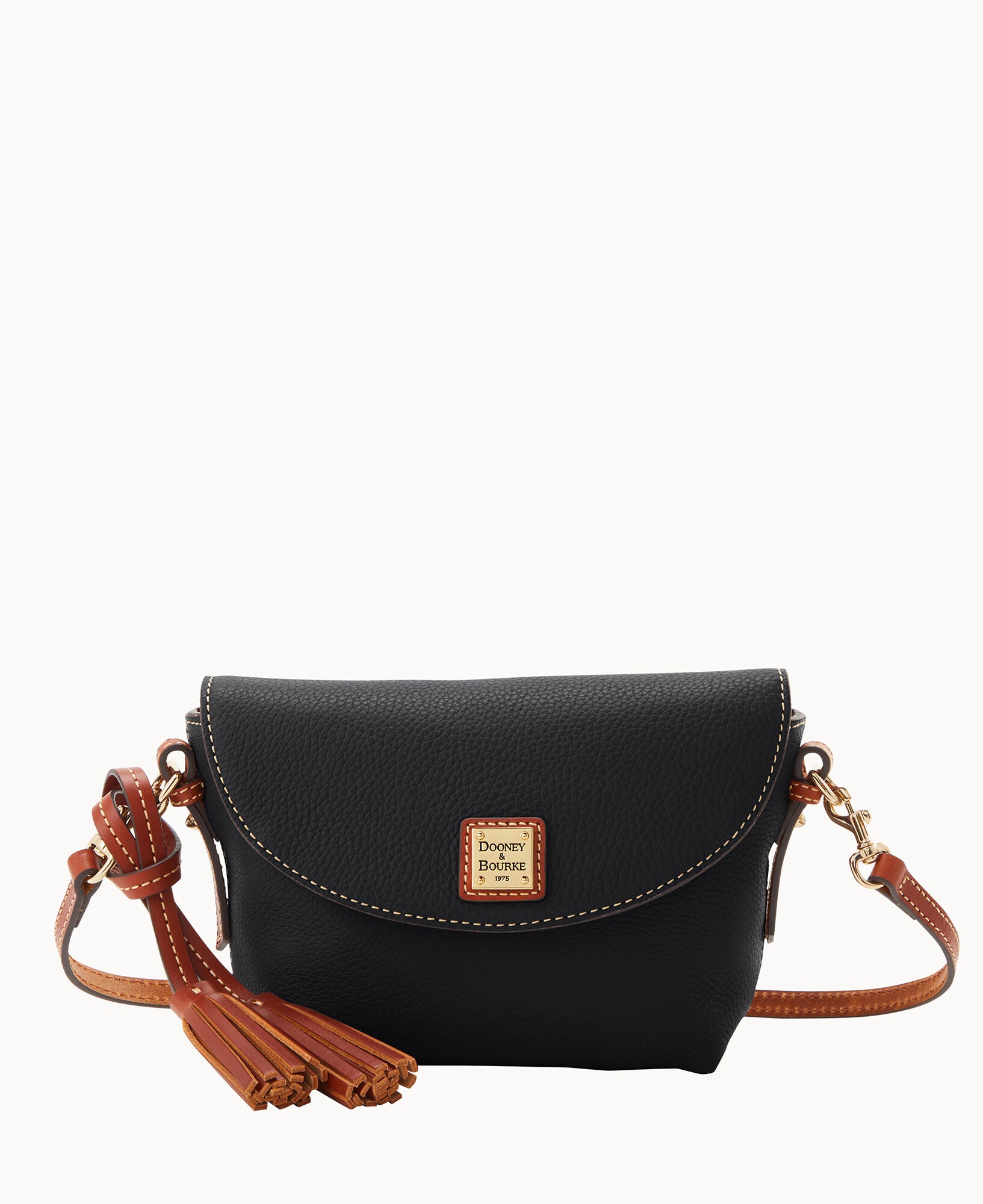 Pebble Grain Crossbody Saddle Bag – ILoveDooney