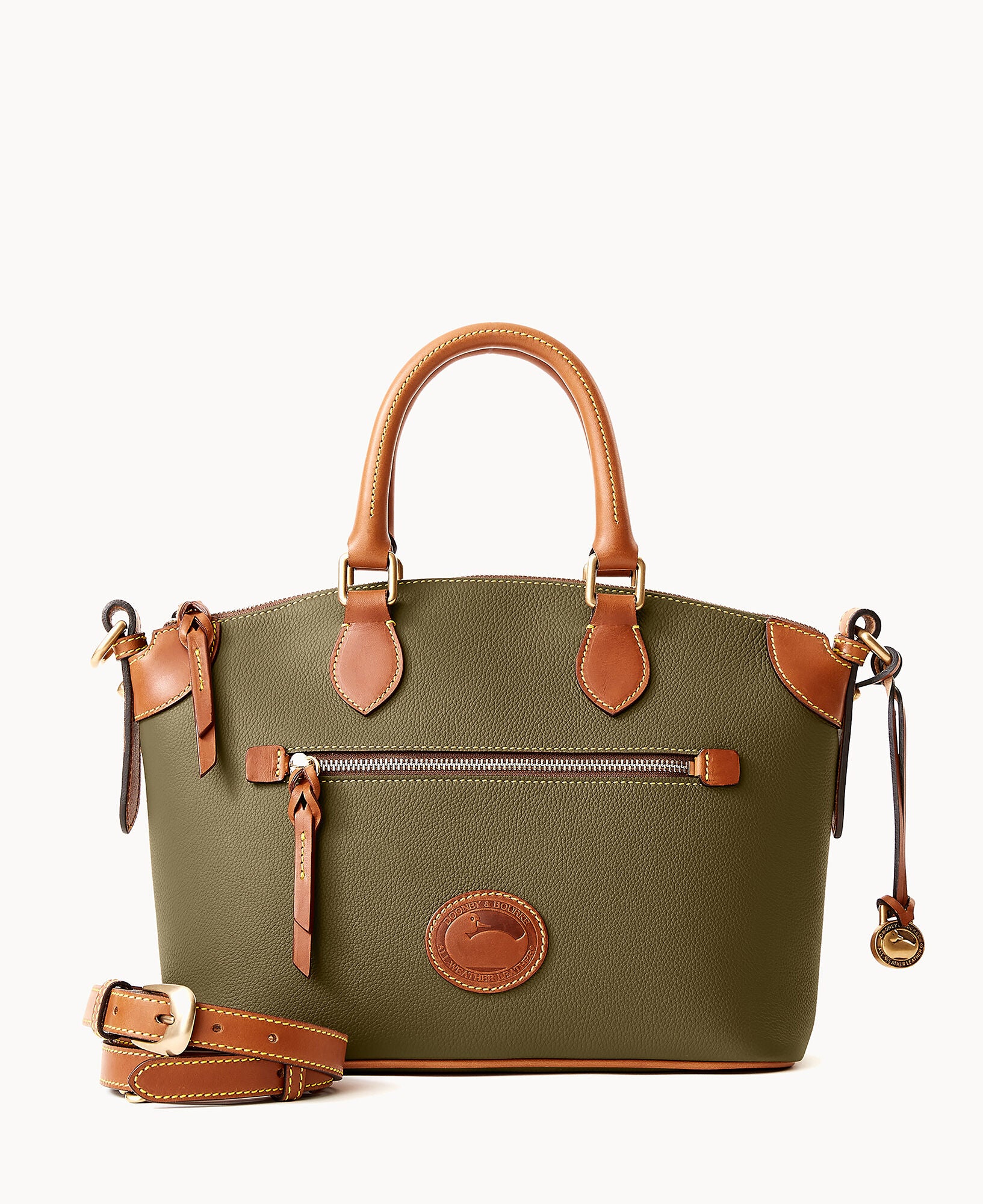 All Weather Leather 3.0 Domed Satchel 30 – ILoveDooney