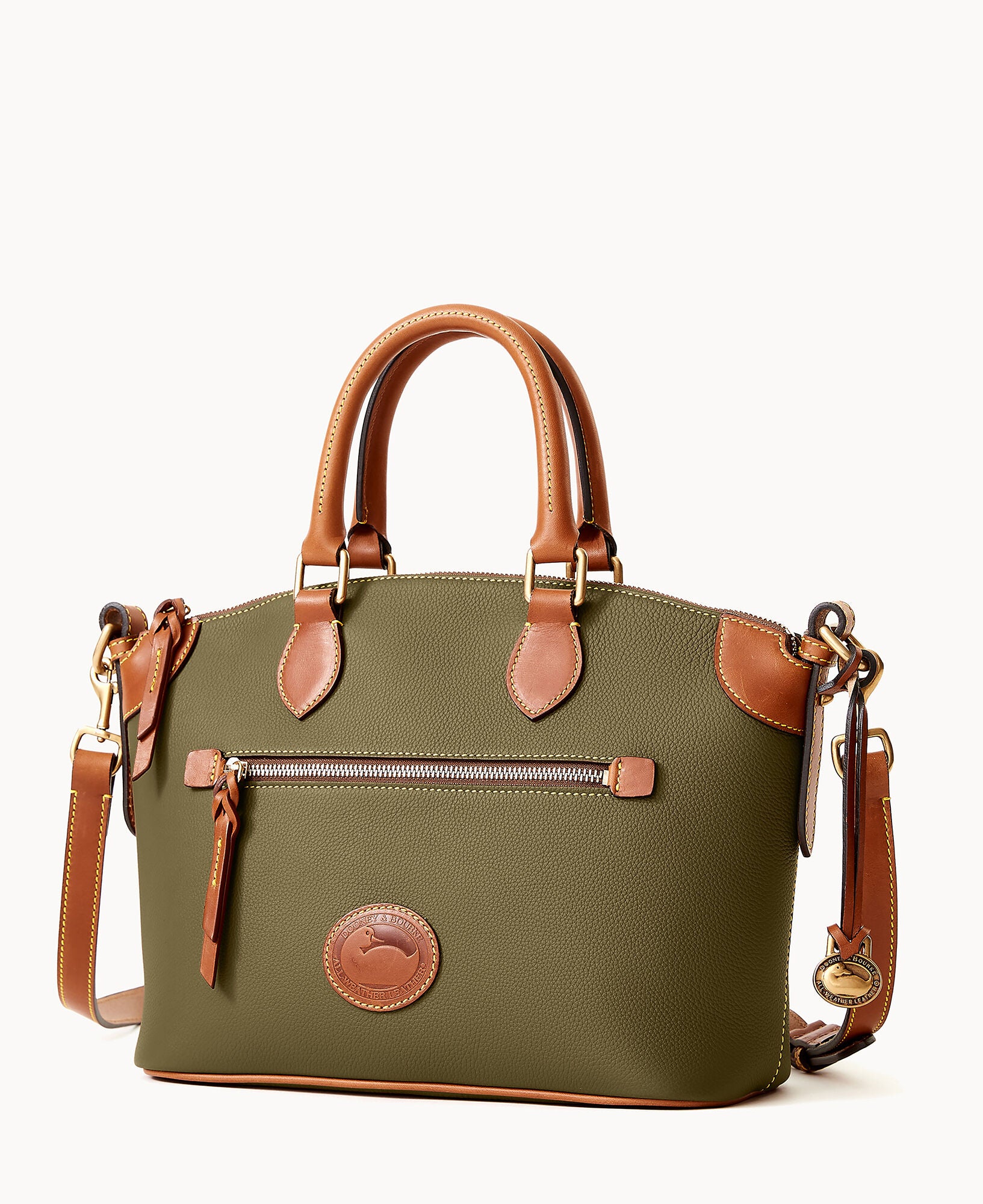 All Weather Leather 3.0 Domed Satchel 30 – ILoveDooney