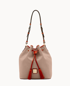 dasein fashion leather convertible drawstring bucket bag and backpack Dooney & Bourke Women's Pebble Grain Kendall in Red, Bethlehem Preschool A LIMITED EDITION IRIDESCENT Size:5