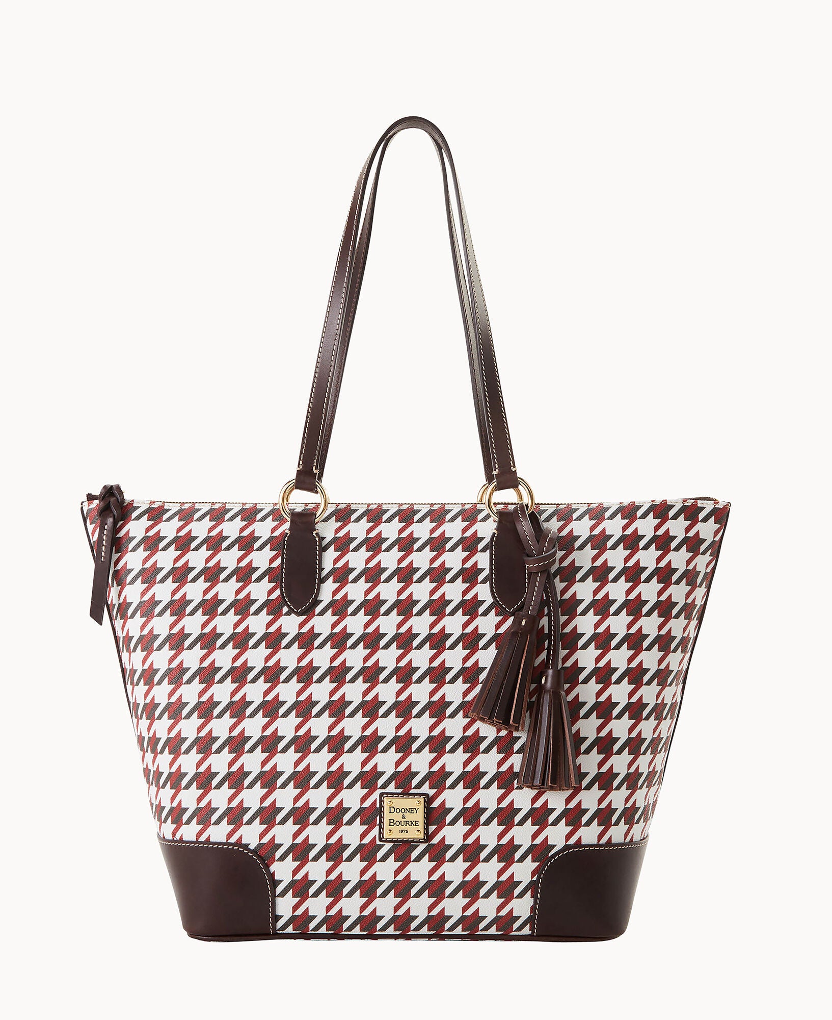Houndstooth Career Tote – ILoveDooney
