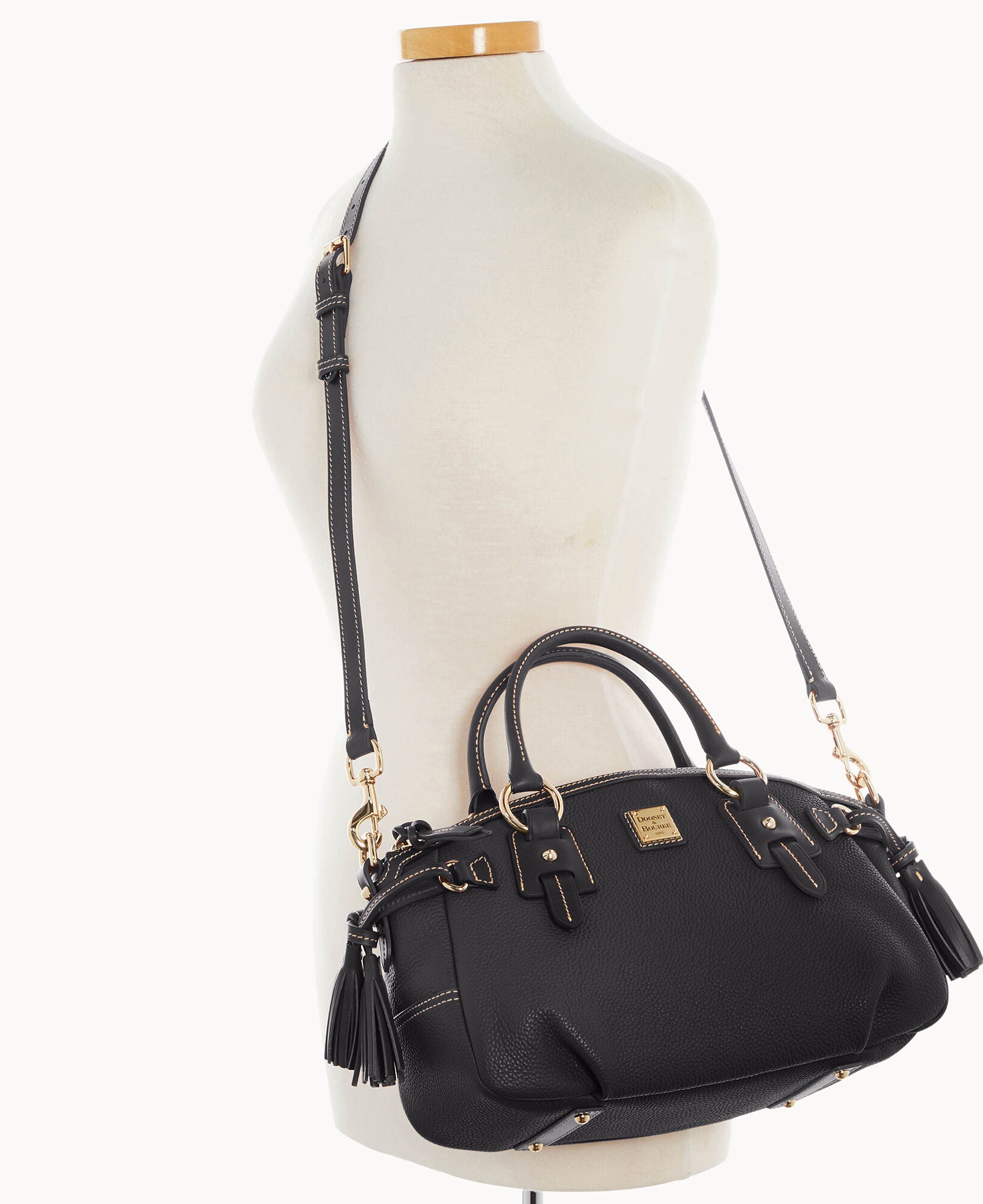 Pebble Grain Medium Mail Satchel – ILoveDooney