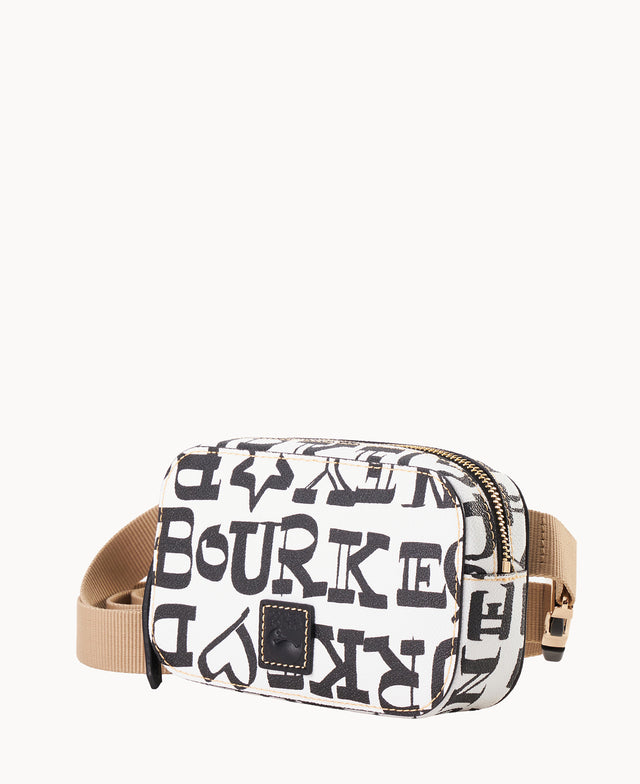 Doodle II Coated Cotton Belt Bag