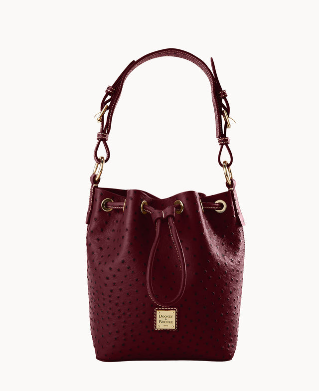 Ostrich Small Drawstring