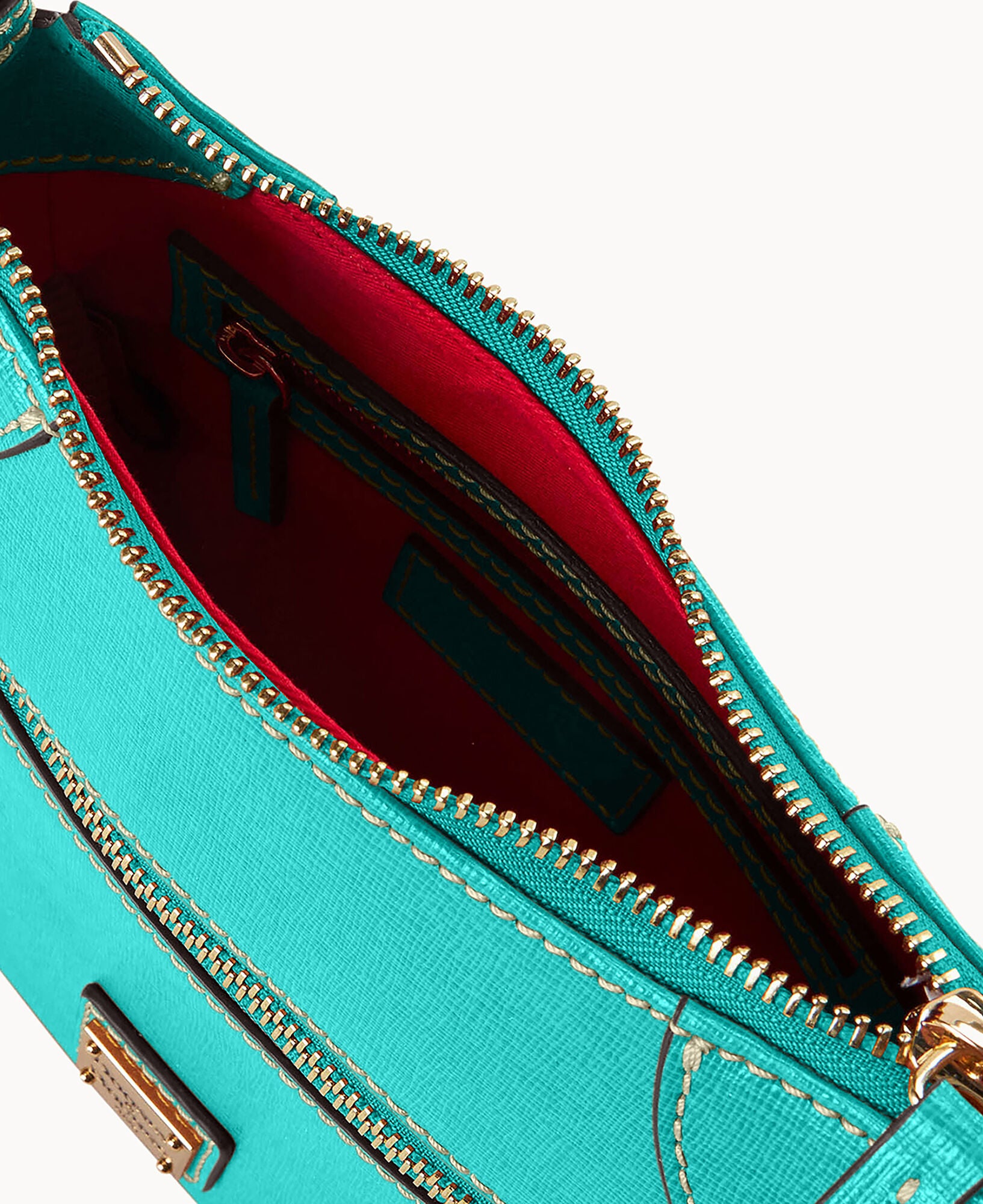 Saffiano Front Zip Crossbody – ILoveDooney