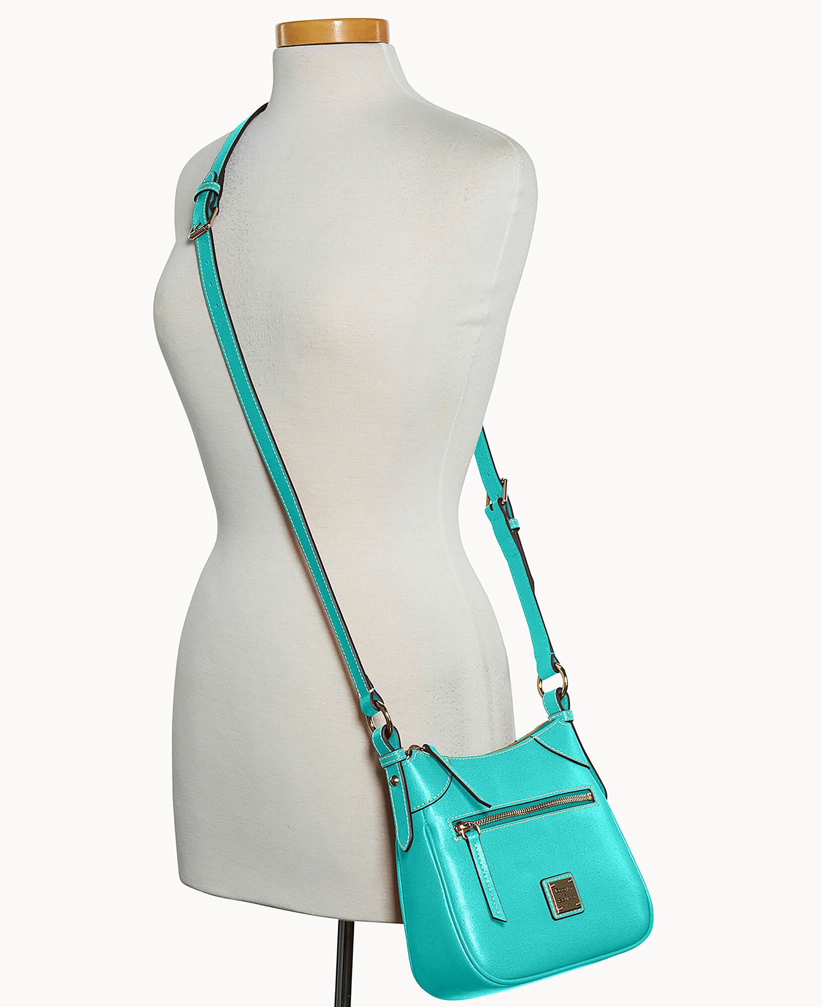 Saffiano Front Zip Crossbody – ILoveDooney
