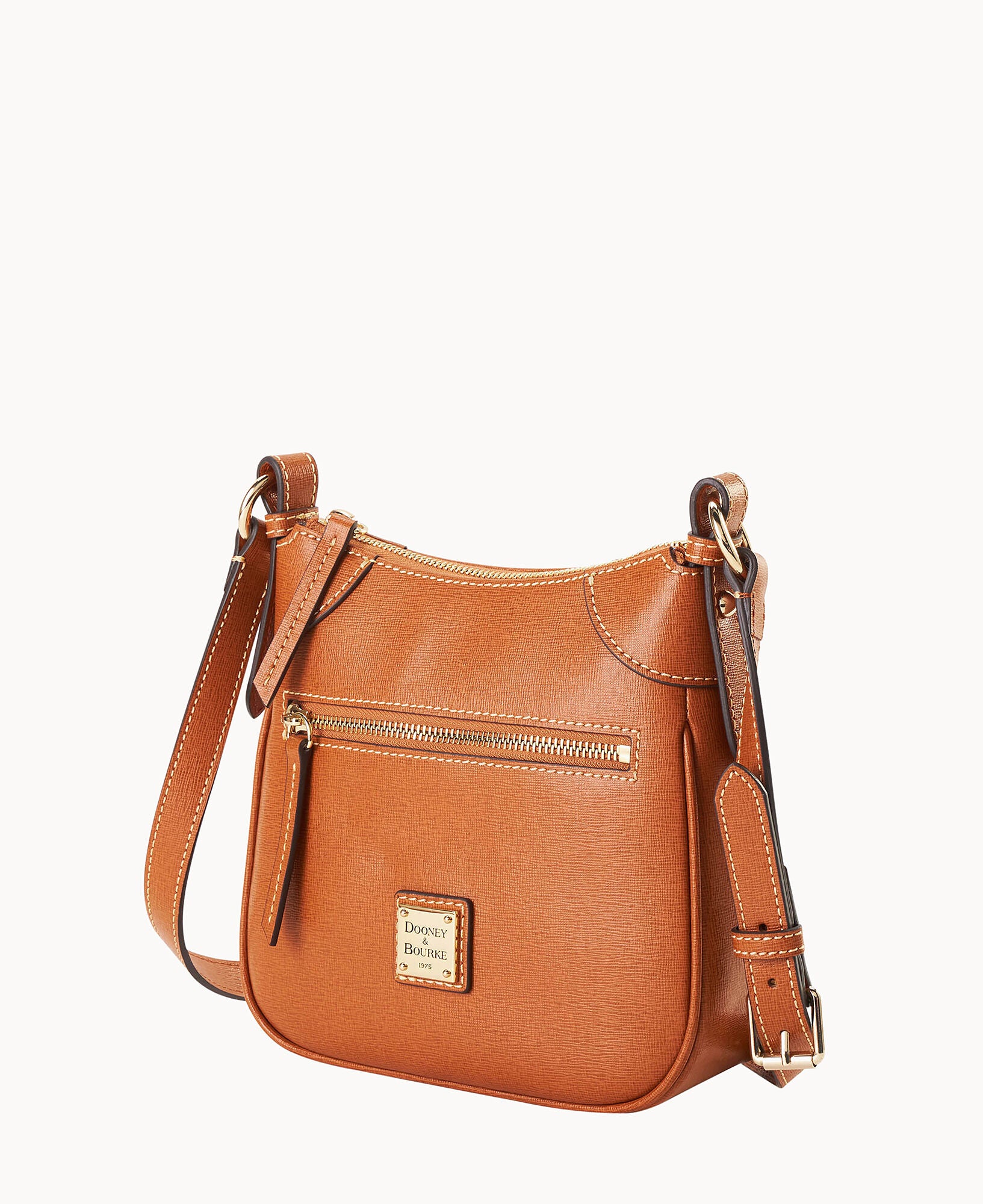 Saffiano Front Zip Crossbody – ILoveDooney