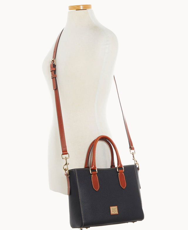 Pebble Grain Top Handle Tote – ILoveDooney