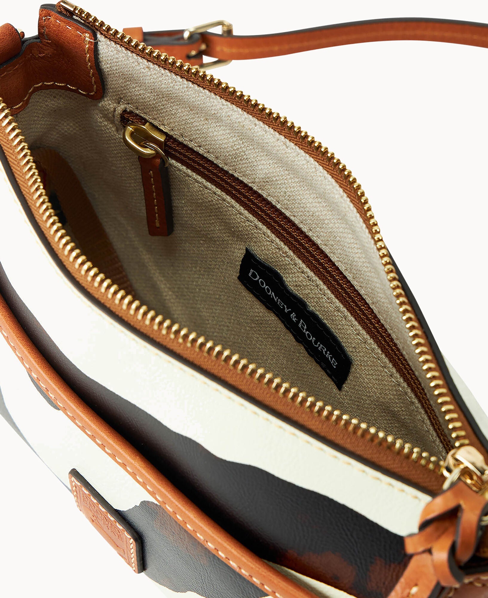 Zebra Leather Katie Crossbody – ILoveDooney