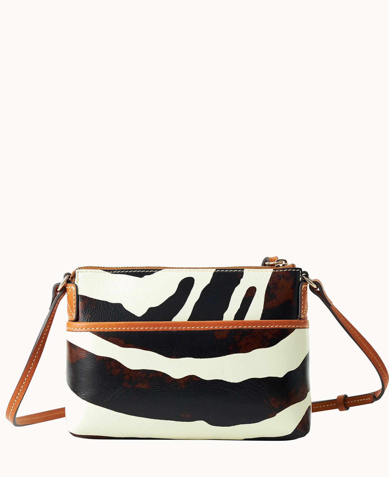 Zebra Leather Katie Crossbody – ILoveDooney