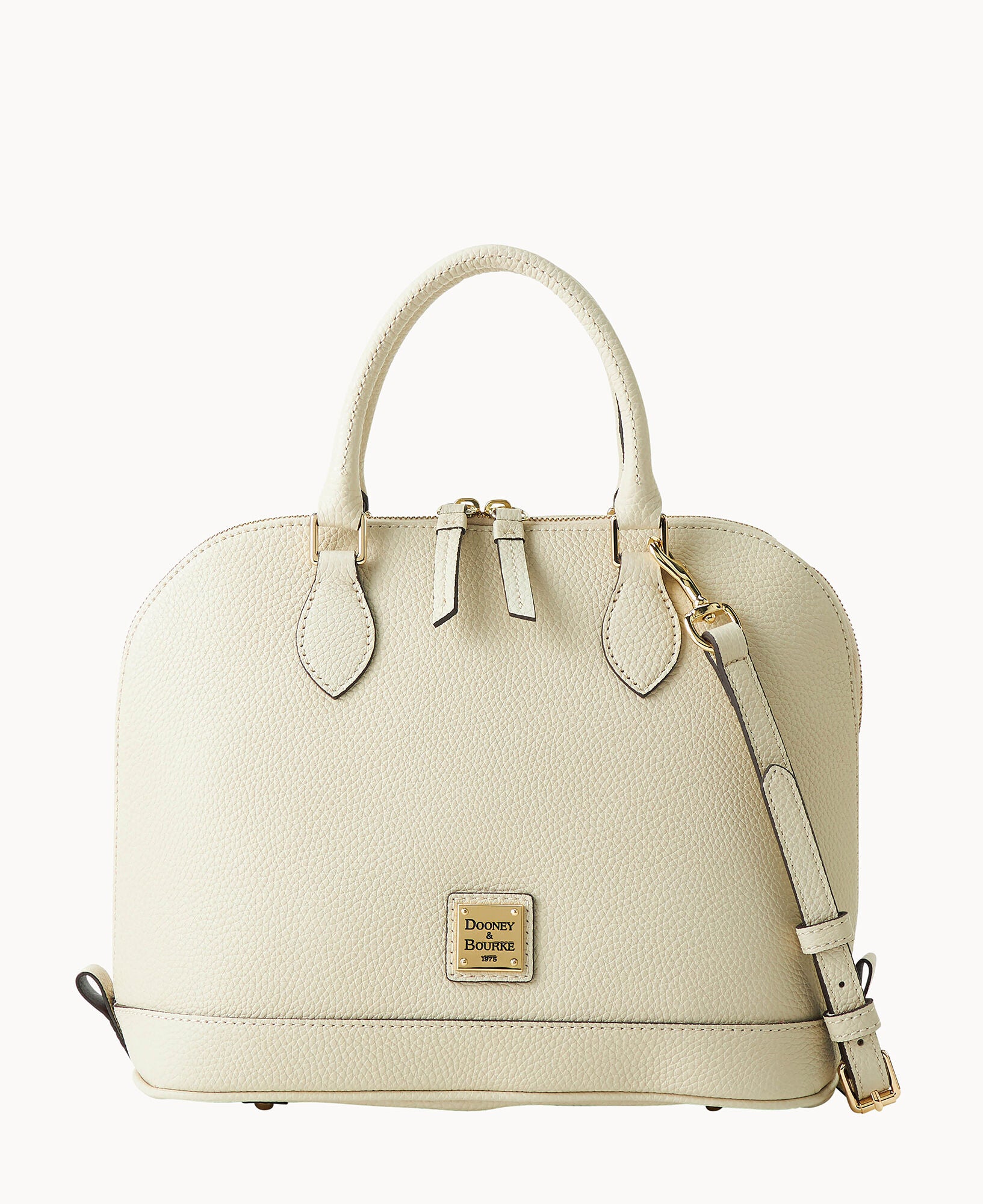 Dooney & Bourke Elsie ジップ サッチェルバッグ 2way Pebble Grain Zip Zip Satchel – ILoveDooney