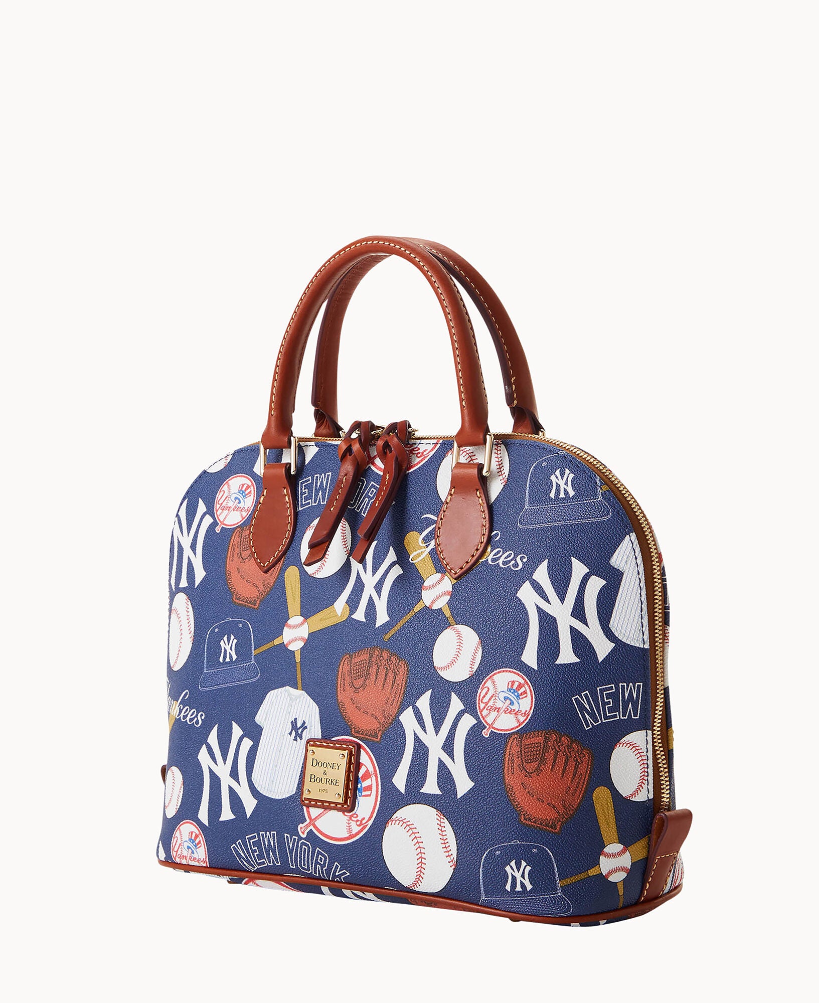 MLB Yankees Zip Zip Satchel – ILoveDooney MLB Yankees Zip Zip Satchel – ILoveDooney