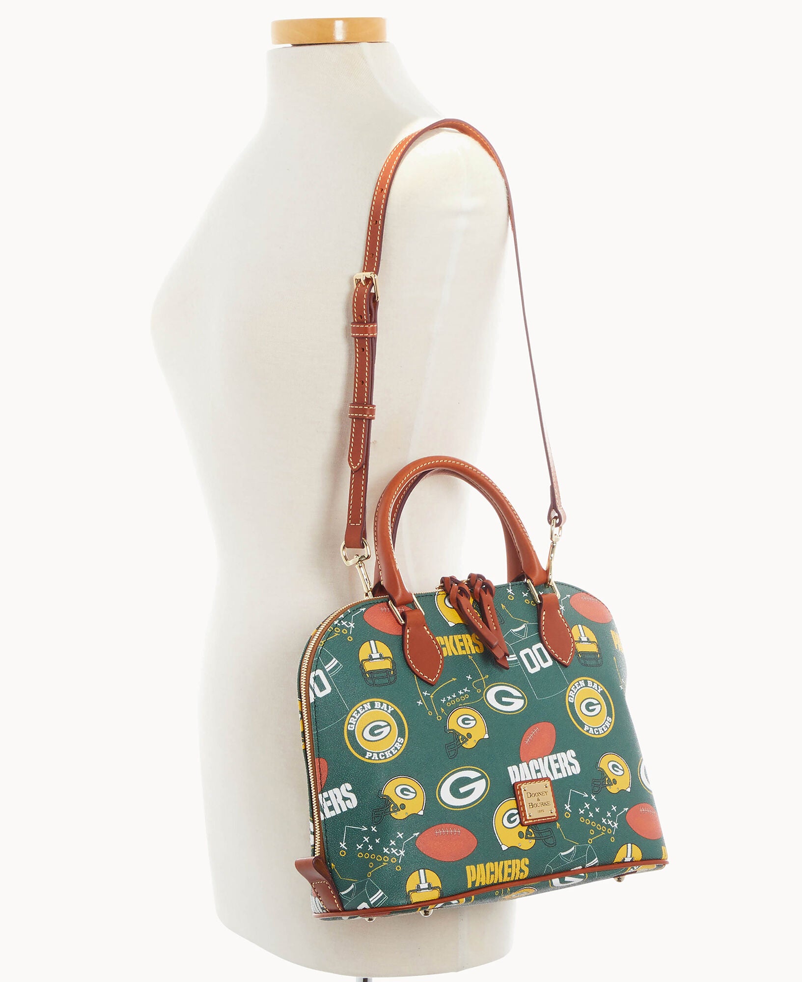 NFL Packers Zip Zip Satchel – ILoveDooney