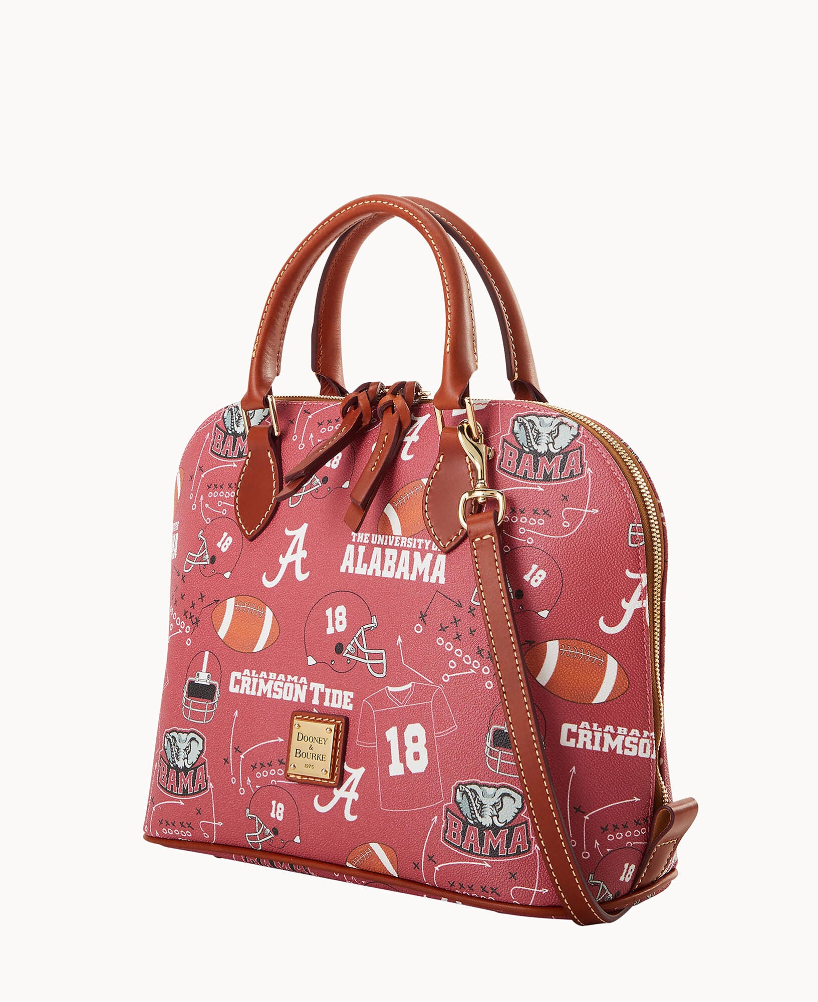 Collegiate University of Alabama Zip Zip Satchel – ILoveDooney