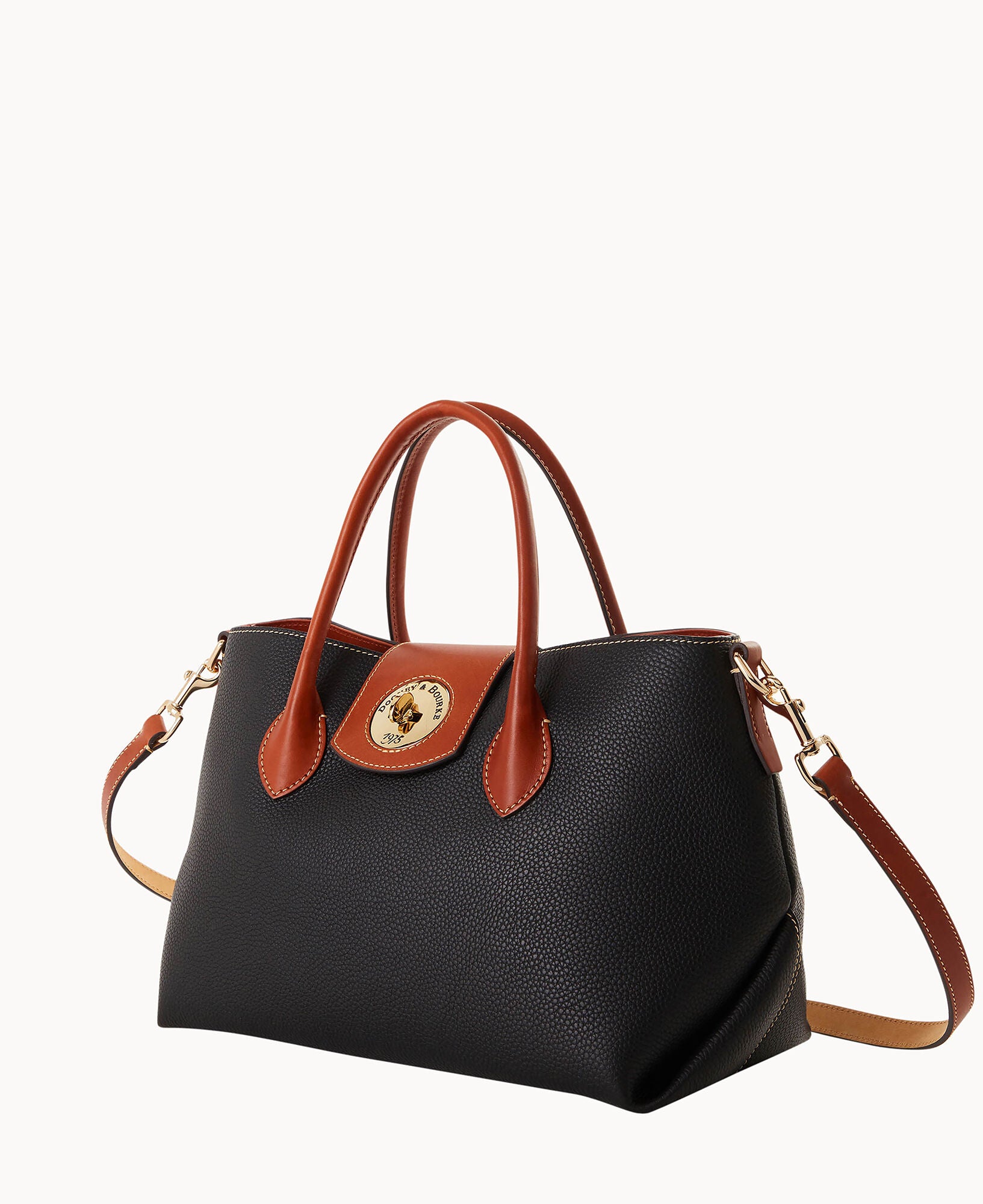 Pebble Turnlock Handle Tote 30 – ILoveDooney
