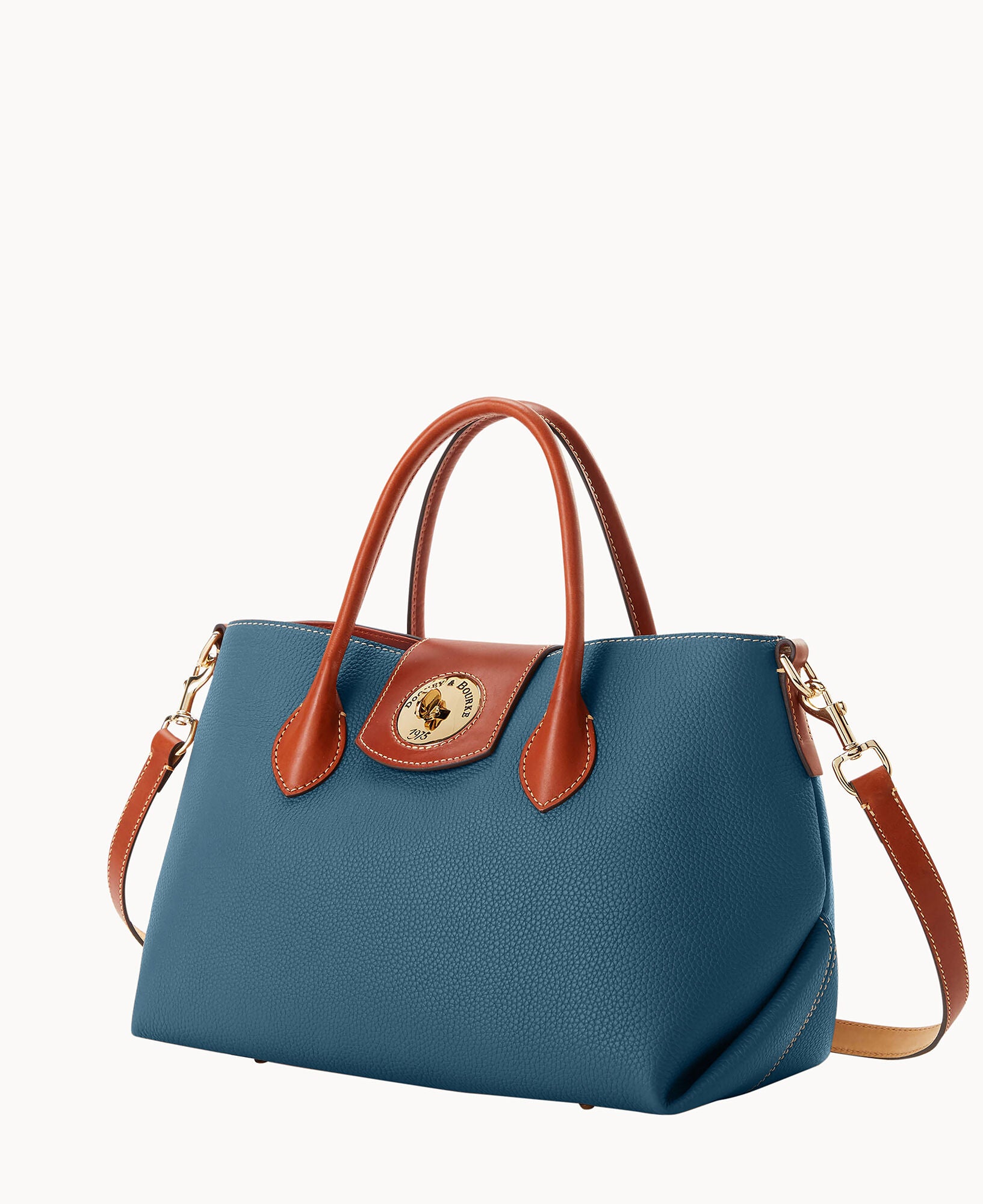 Pebble Turnlock Handle Tote 30 – ILoveDooney