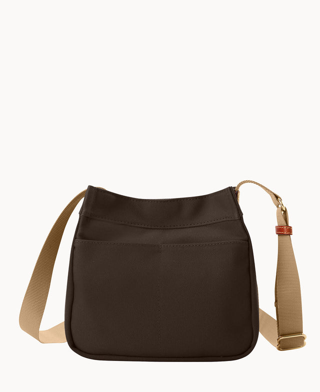 canvas crossbody bags for travel Dooney & Bourke Women's Canvas Fabric Crossbody 24 Bag in Yellow
