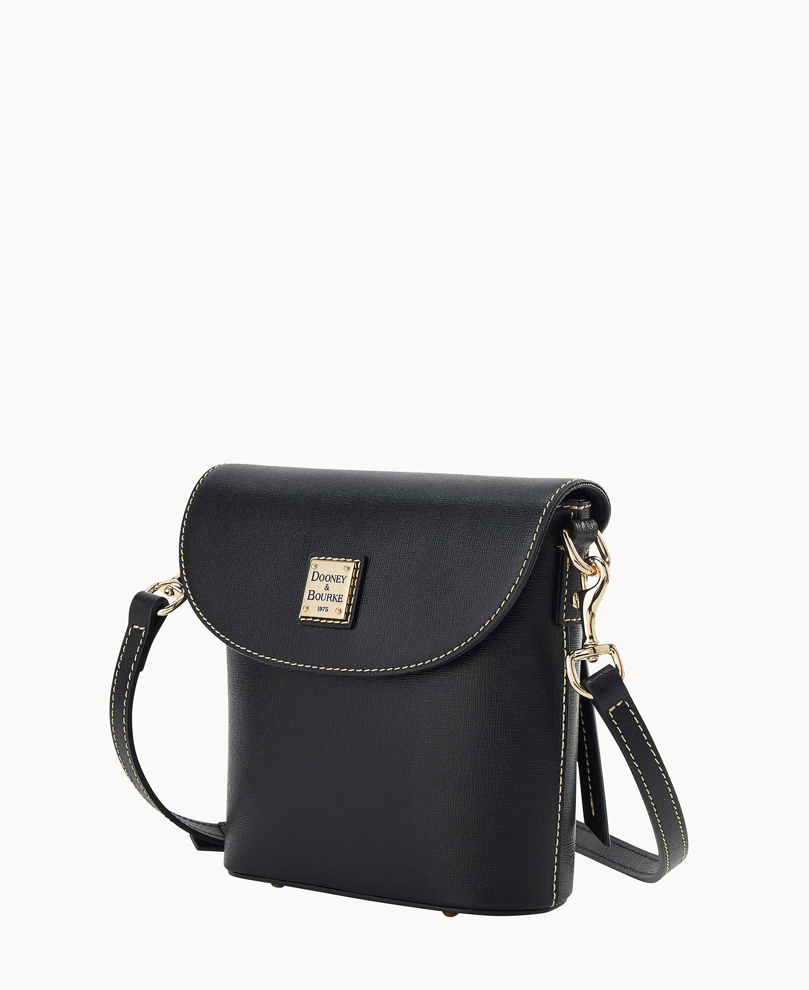I06 Dooney & Bourke ショルダーバッグ ブラック レザー Saffiano Binocular Bag – ILoveDooney