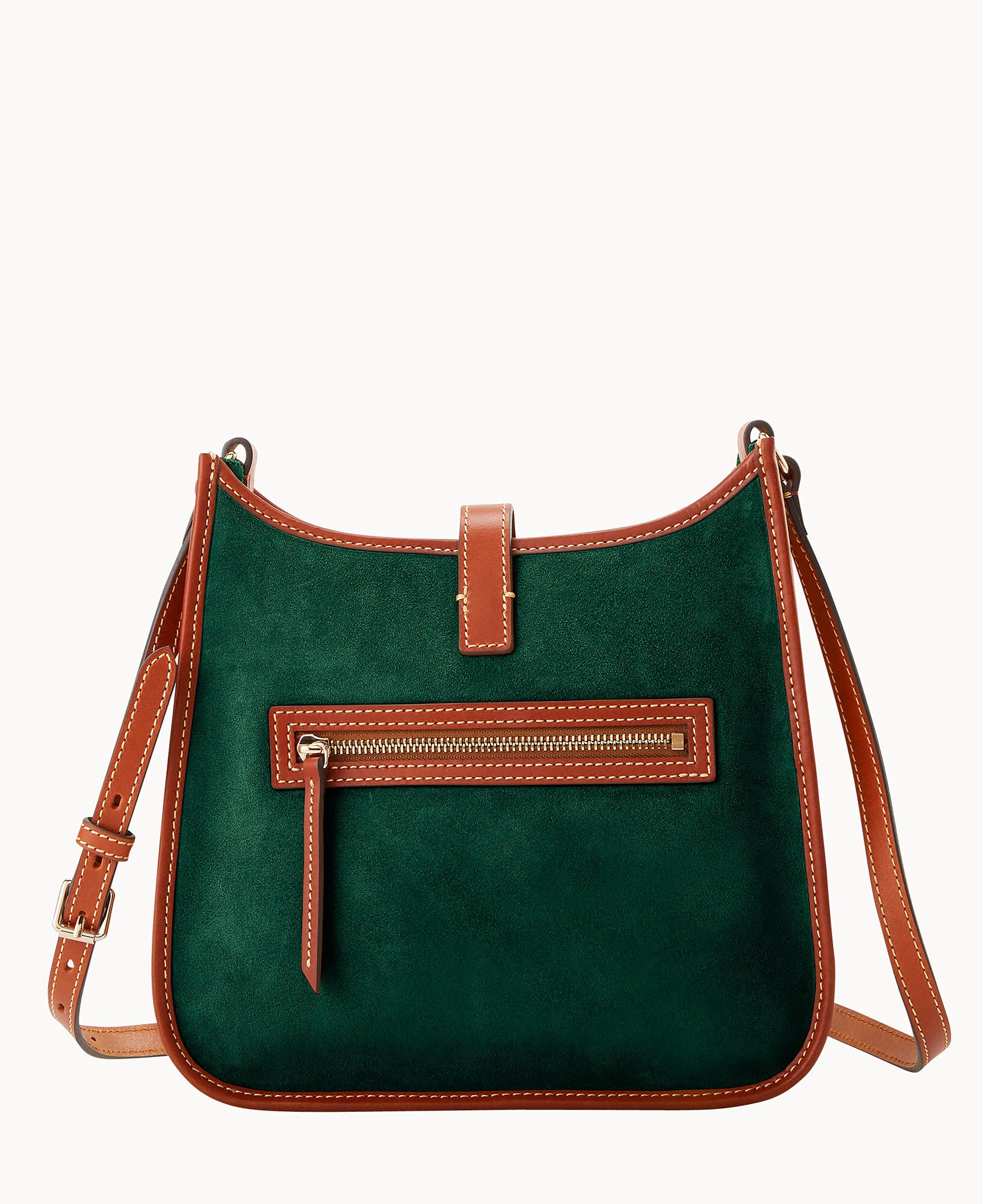 80'sUSA！Dooneyグリーン本革 Suede Messenger Crossbody – ILoveDooney