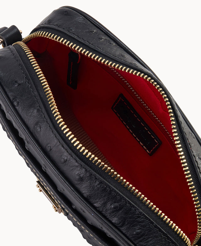 Ostrich Camera Crossbody