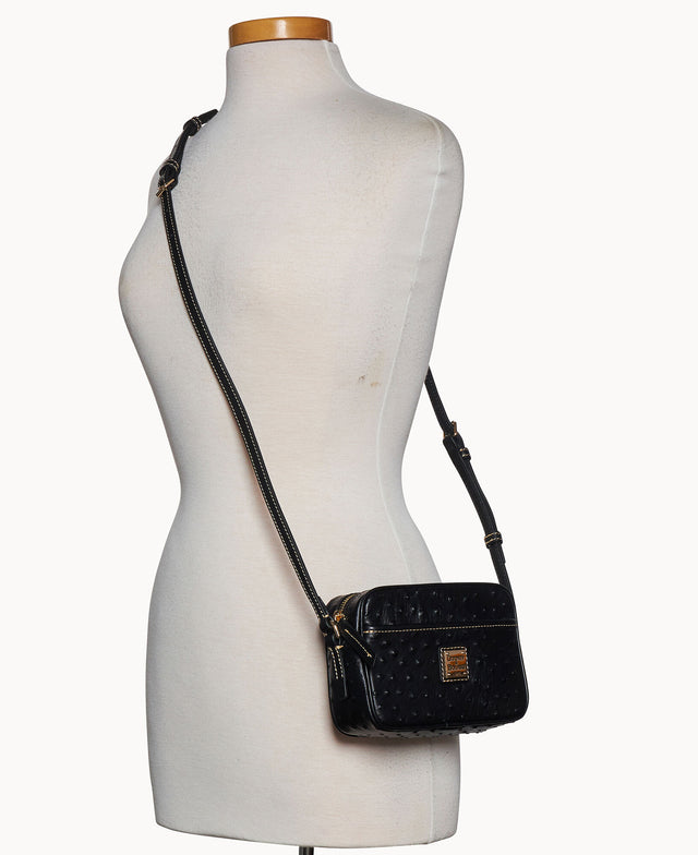 Ostrich Camera Crossbody