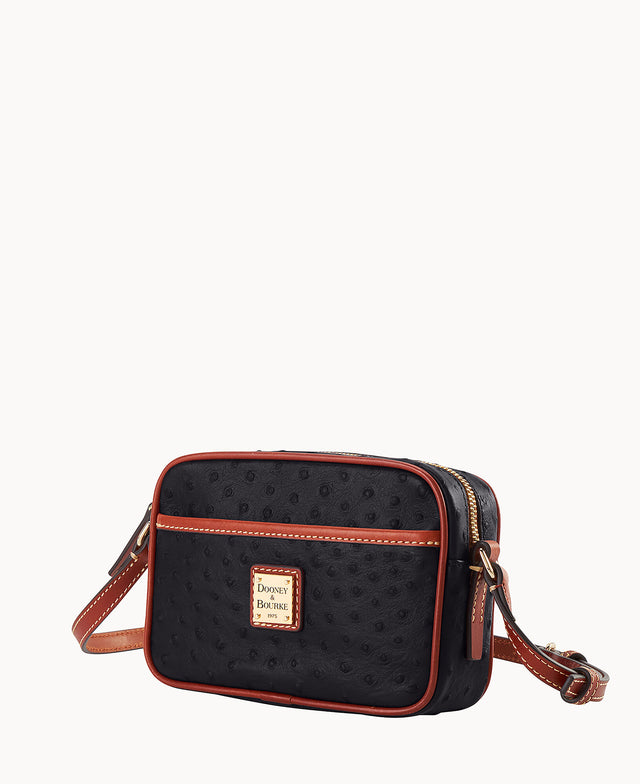 Ostrich Camera Crossbody