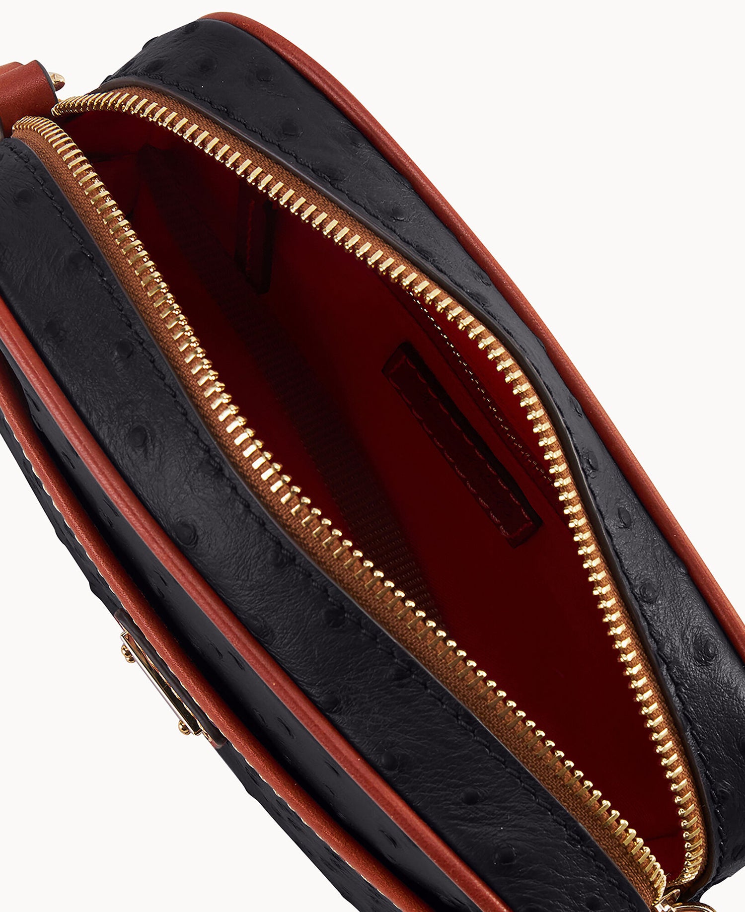 Ostrich Camera Crossbody