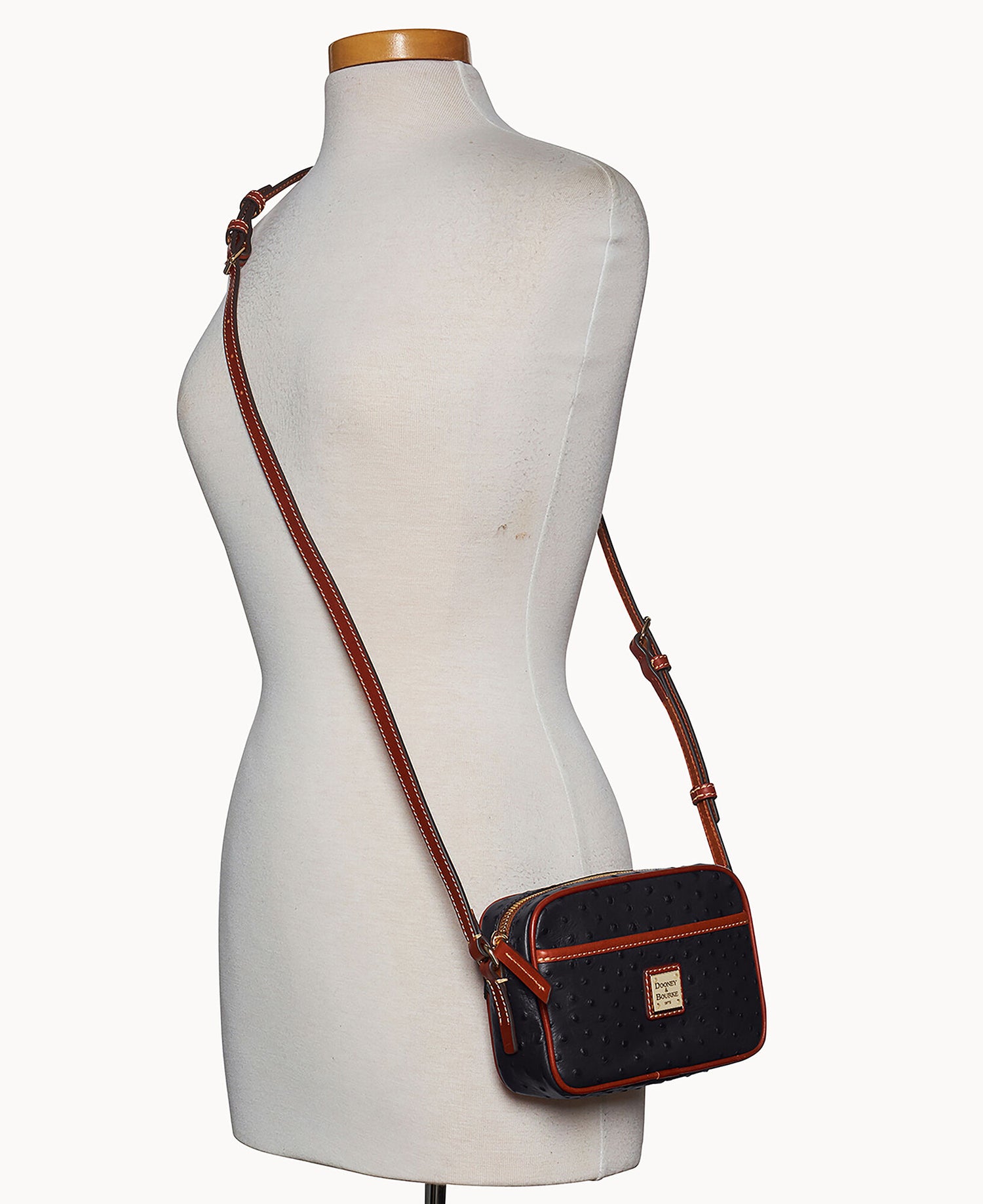Ostrich Camera Crossbody
