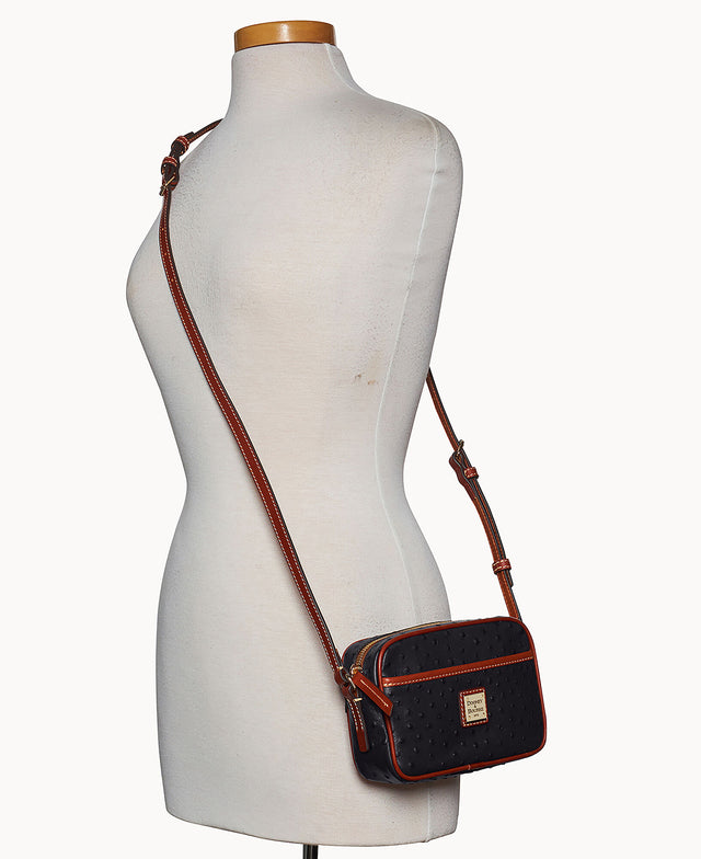 Ostrich Camera Crossbody