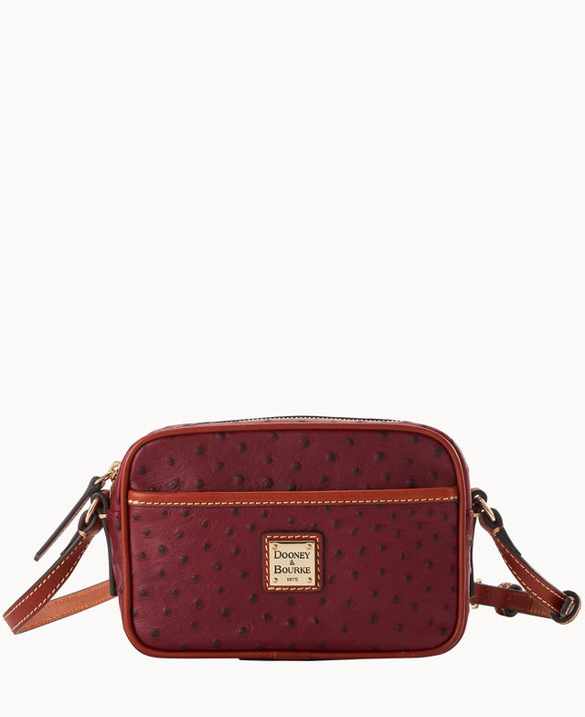 Ostrich Camera Crossbody