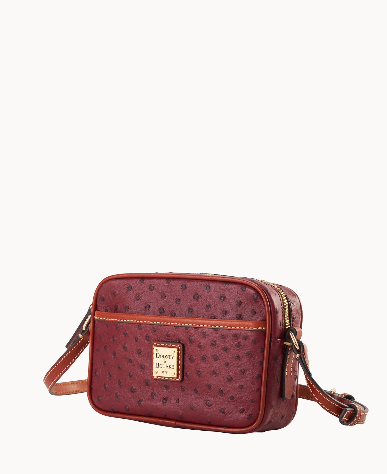 Ostrich Camera Crossbody