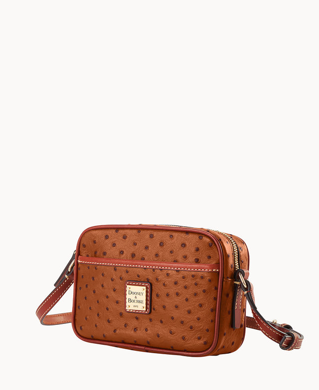 Ostrich Camera Crossbody