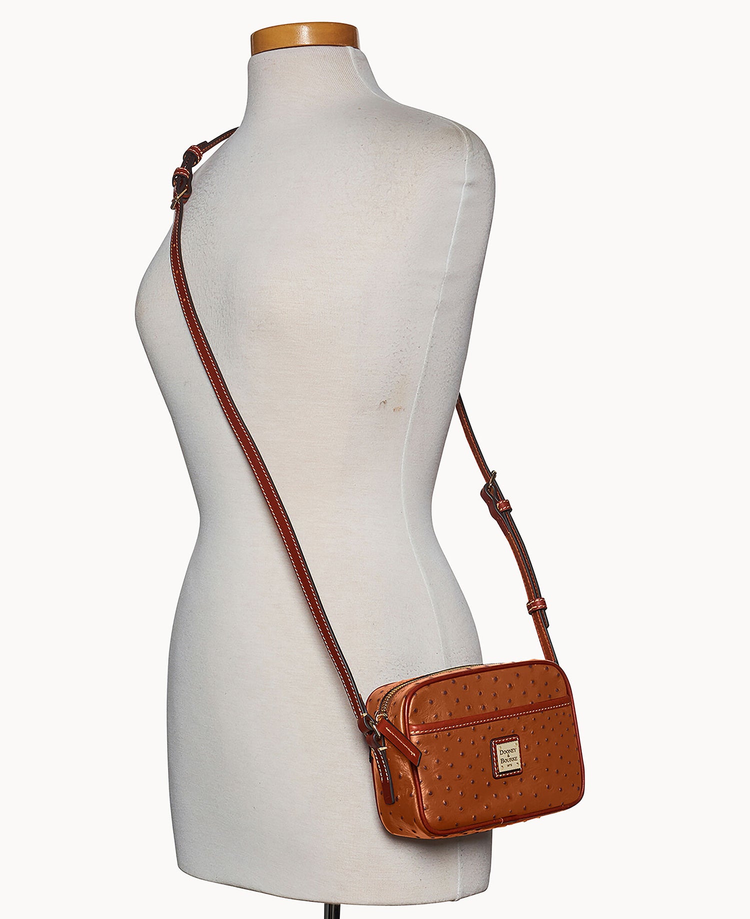 Ostrich Camera Crossbody