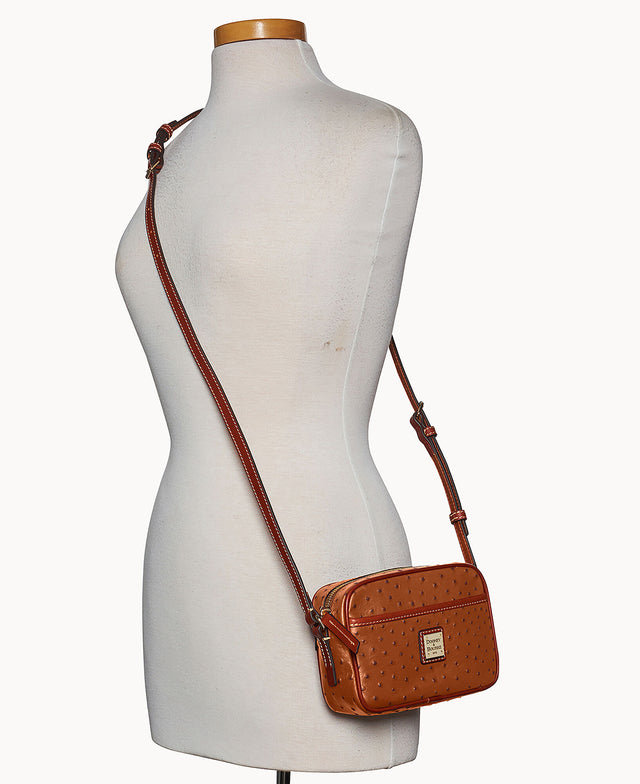 Ostrich Camera Crossbody