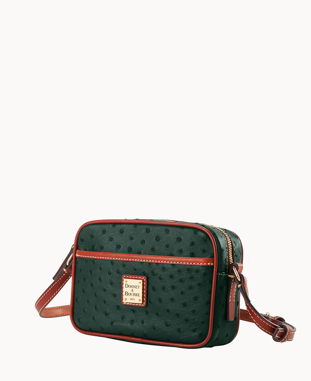 Ostrich Camera Crossbody