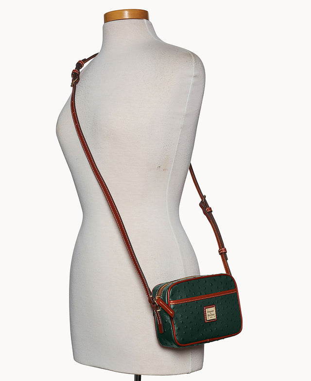 Ostrich Camera Crossbody