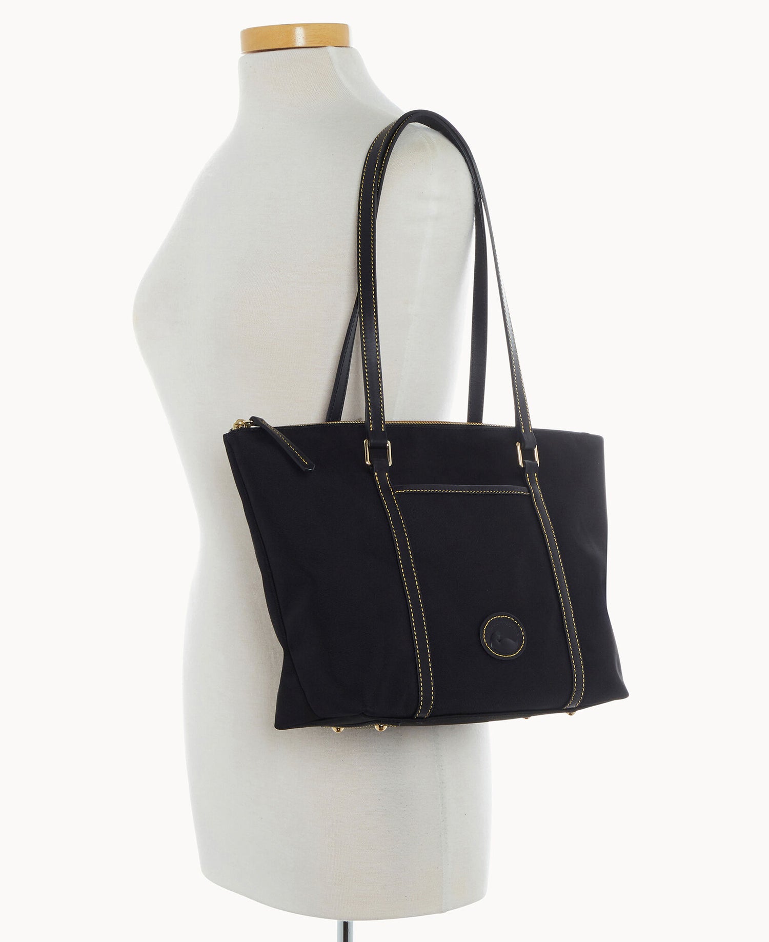 Nylon Zip Pocket Tote