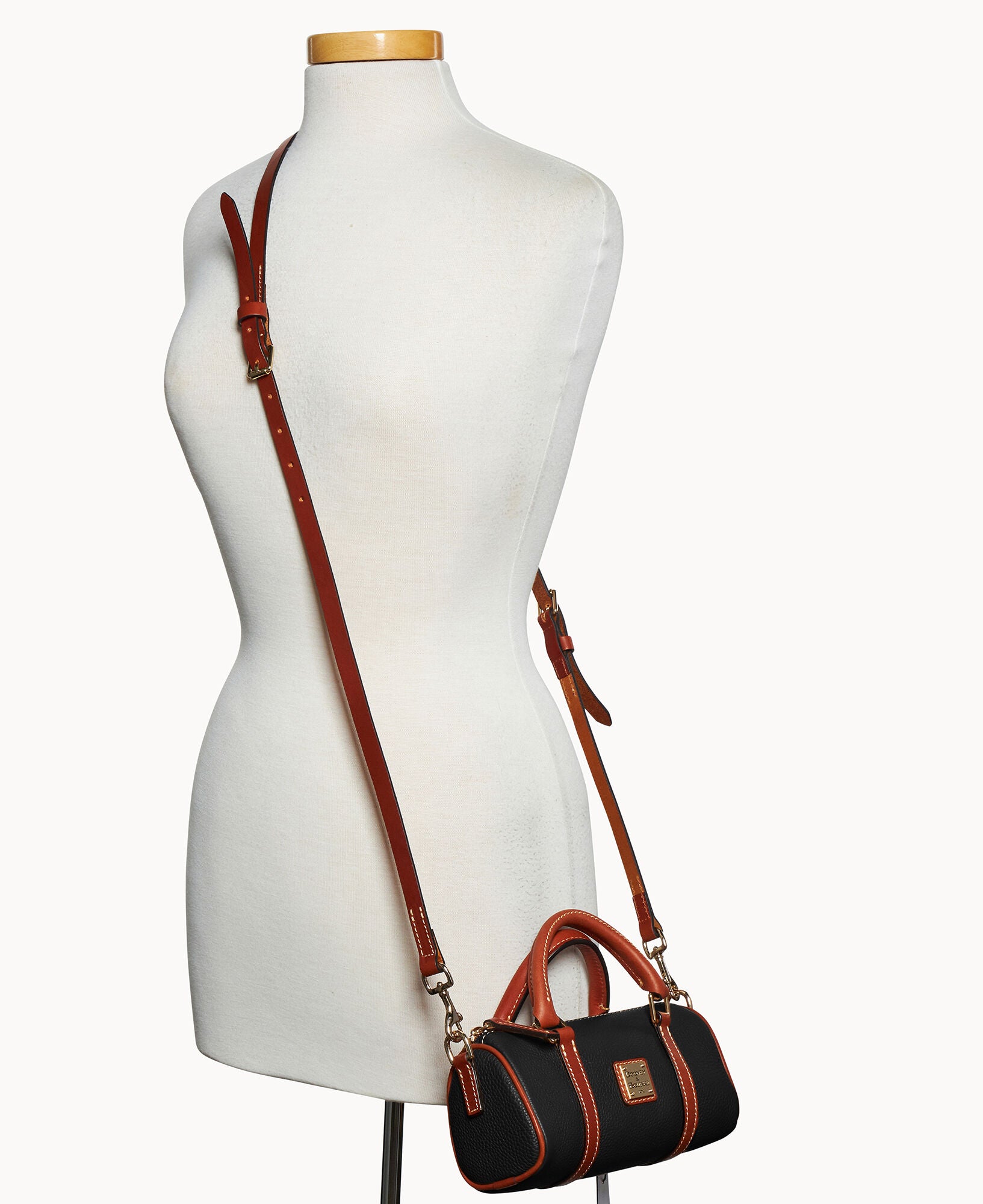 Pebble Grain Crossbody Barrel Satchel 20 – ILoveDooney