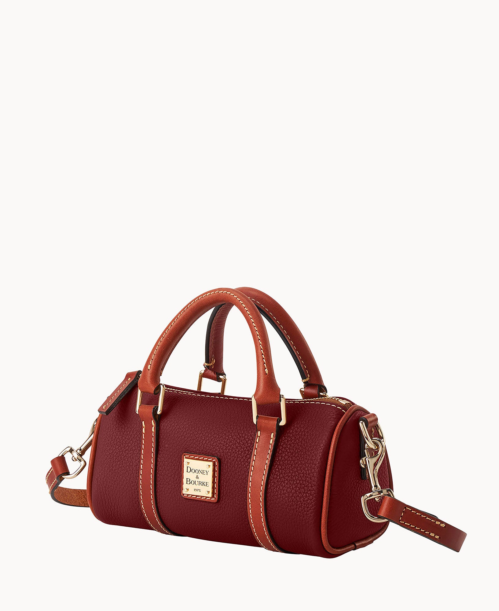 Pebble Grain Crossbody Barrel Satchel 20 – ILoveDooney