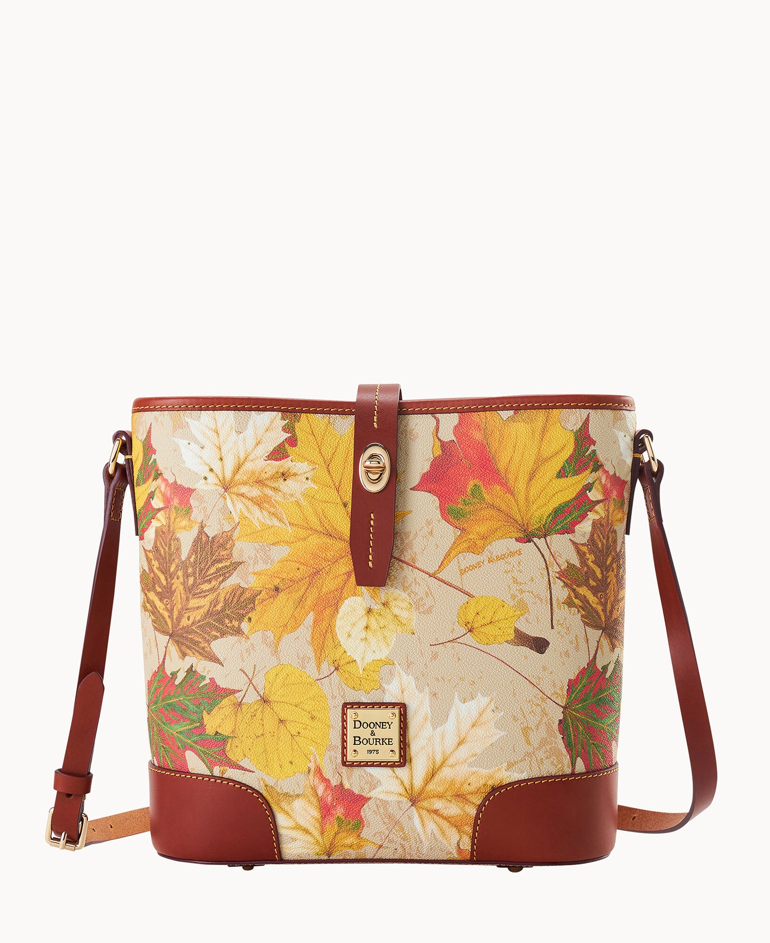 Maple Leaf Crossbody Bucket