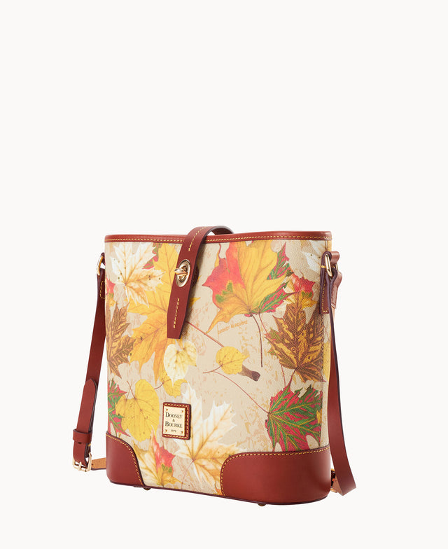 Maple Leaf Crossbody Bucket