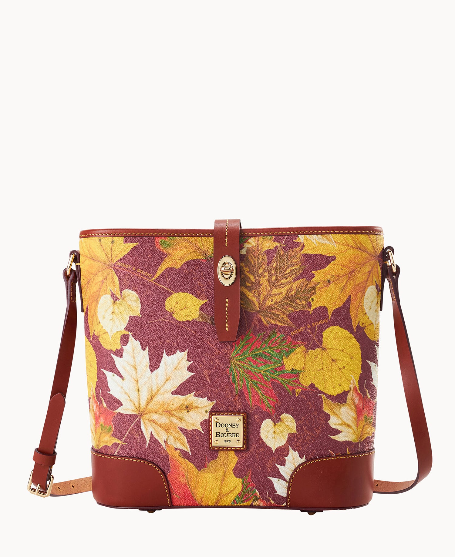 Maple Leaf Crossbody Bucket