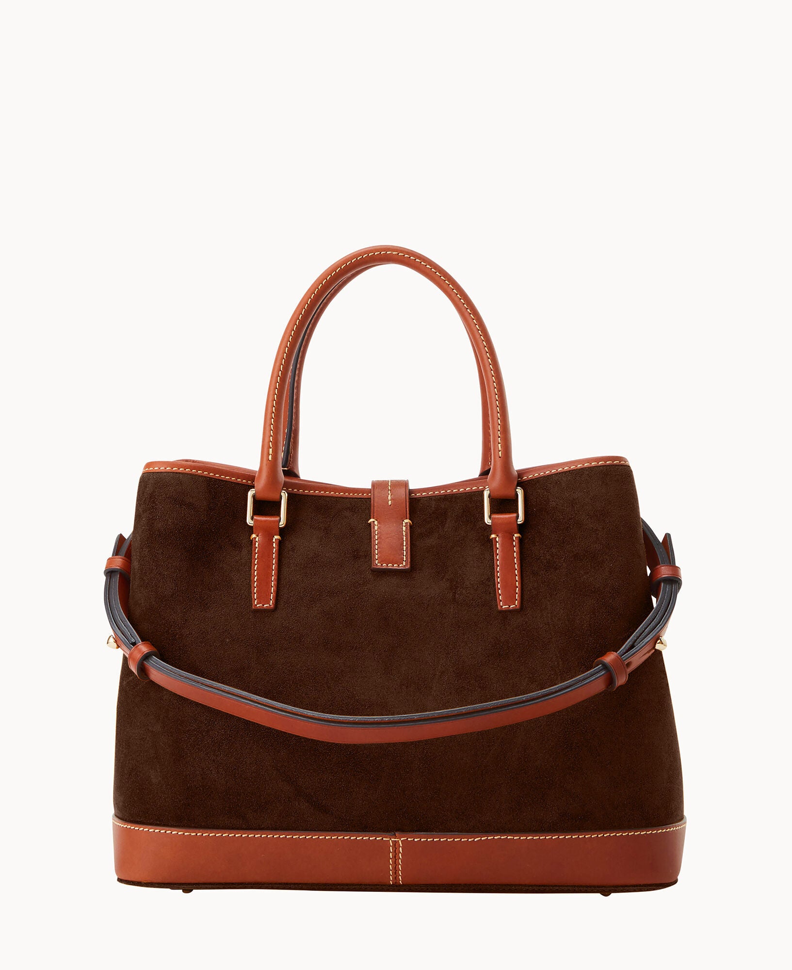 Suede Perry Satchel – ILoveDooney