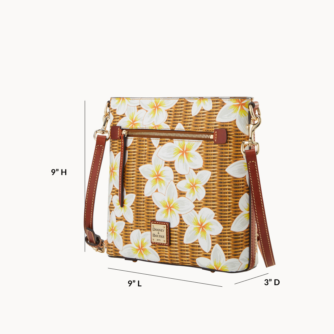 Plumeria Zip Crossbody – ILoveDooney