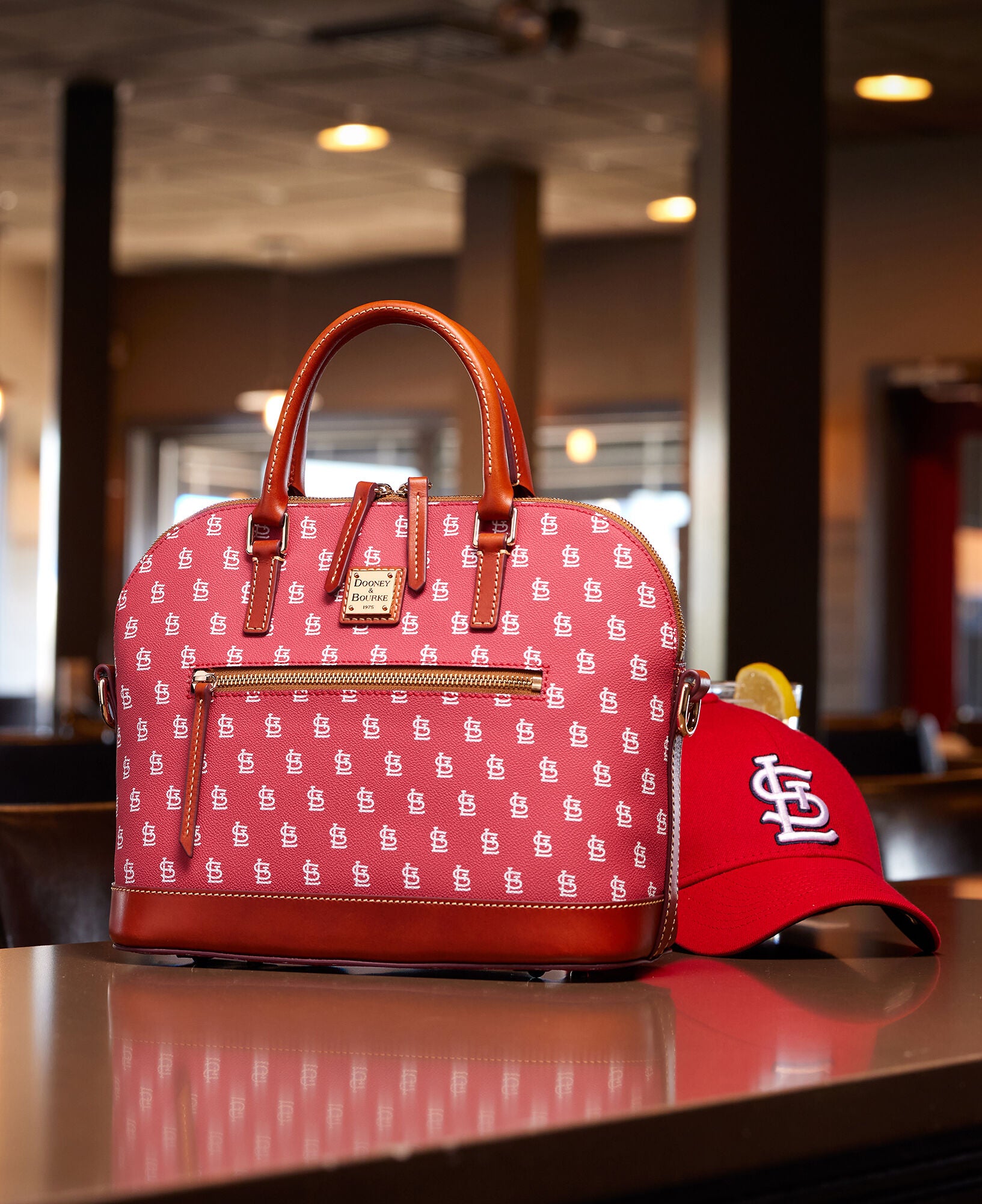 MLB Cardinals Domed Zip Satchel – ILoveDooney